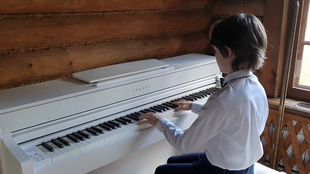 "Фугетта" Д. Циполи, "Полька" М. Балакирев Эмиль Закиров, 8 лет смотреть онлайн