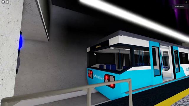 Видеообзор станции метро Greenroad (Airport line) и поезда на ней смотреть онлайн