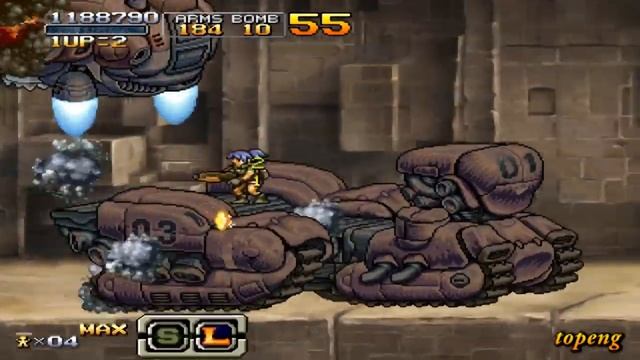 Metal Slug XX Speed Run(17:02)Hard Leona Time Attack / 메탈슬러그XX 하드 레오나 타임어택 최강기록 갱신 смотреть онлайн
