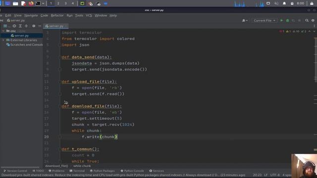 Desenvolvendo C2 e Backdoor em Python смотреть онлайн