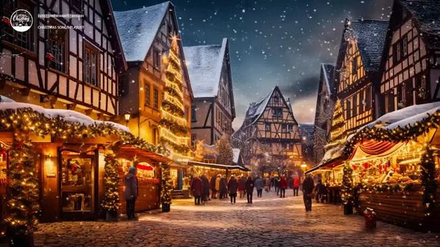 Smooth & Relaxing Christmas Instrumental Music 2024: "Snowy Christmas Night" for Relaxation, Study смотреть онлайн