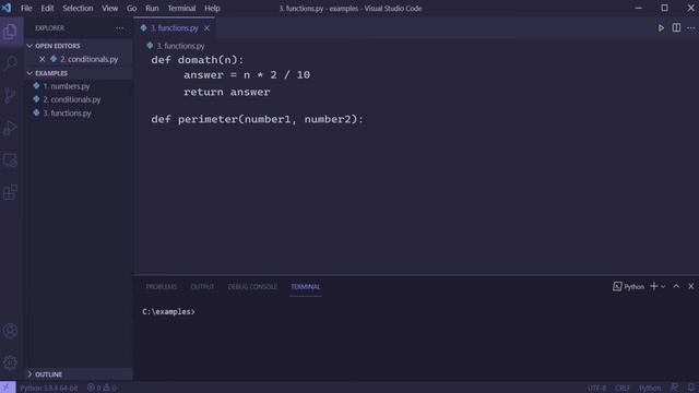 Python Programming - 8. Functions смотреть онлайн
