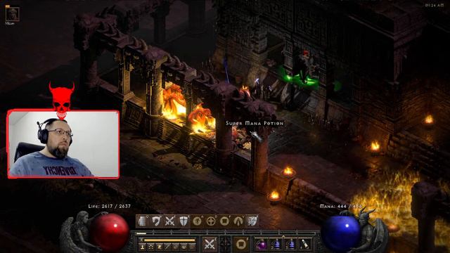 Осталось последнее желание. Фармим Last wish💀 Стрим Diablo II: Resurrected 😈 смотреть онлайн