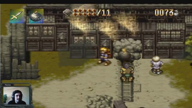 Alundra #3. Приключения в угольной шахте. смотреть онлайн