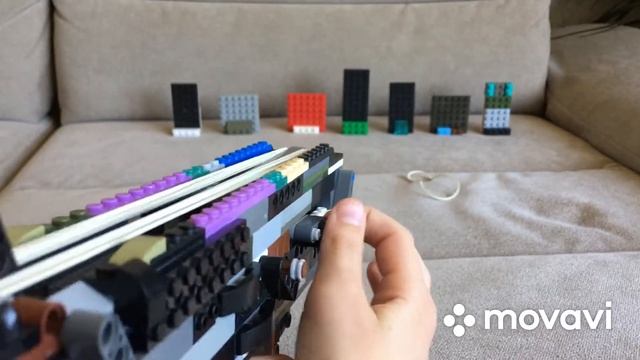 Пулемёт резинкострел из LEGO смотреть онлайн