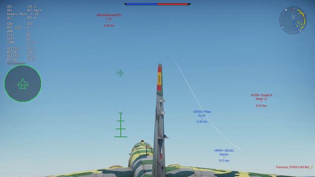 SU-25K ✅💗COHETES Y PREMIUM💗✅ WAR THUNDER смотреть онлайн