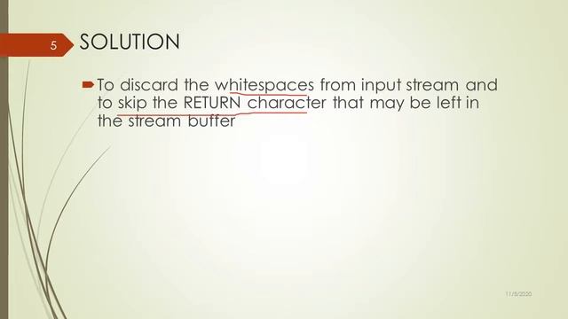 Lecture | Why cin and getline skip string input смотреть онлайн