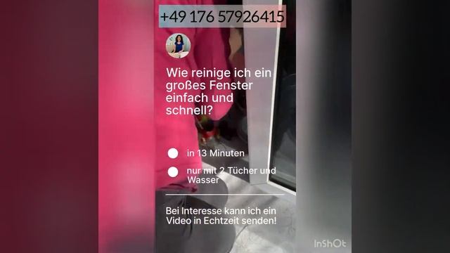 Wie kann man das Fenster schnell und einfach reinigen? Как легко и быстро помыть окна? смотреть онлайн
