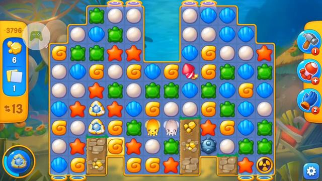Fishdom level 3796 смотреть онлайн