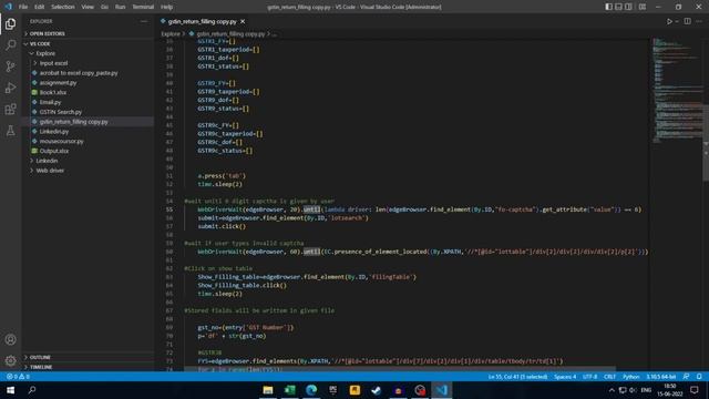 USE PYTHON + SELENIUM + PANDAS TO SCRAP DATA FROM GST SITE!!!! смотреть онлайн