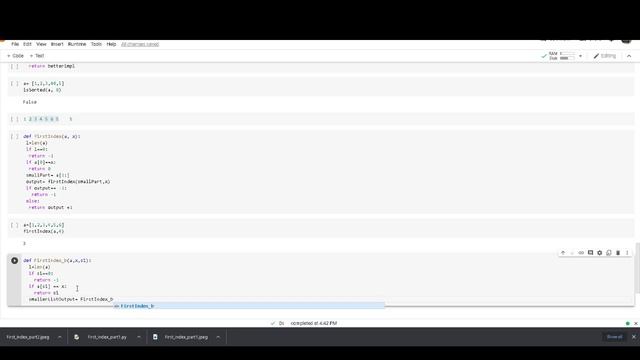 First Index Occurrences Part 2 | Recursion| Python смотреть онлайн
