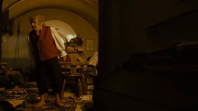 Гэндальф в Шире и Бильбо с кольцом смотреть онлайн