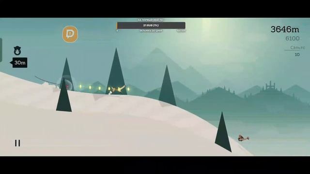 САМАЯ КРАСИВАЯ РЕЛАКС ИГРА НА ТЕЛЕФОН - Altos Adventure #2 смотреть онлайн