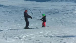 Как учить ребёнка горным лыжам? short version