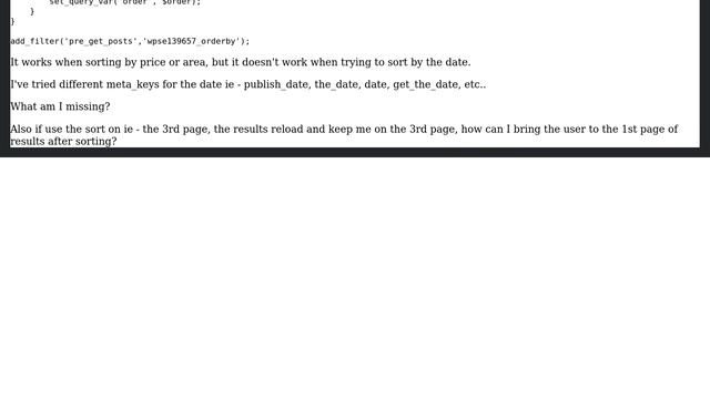 Wordpress: Sorting search results with custom dropdown смотреть онлайн