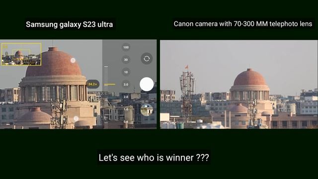 Samsung galaxy s23 ultra zoom test | s23 ultra Vs professional Camera смотреть онлайн