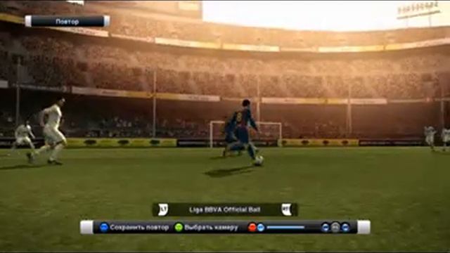 PES 2012 BARCELONA vs REAL MADRID (INIESTA GOAL v 9) смотреть онлайн