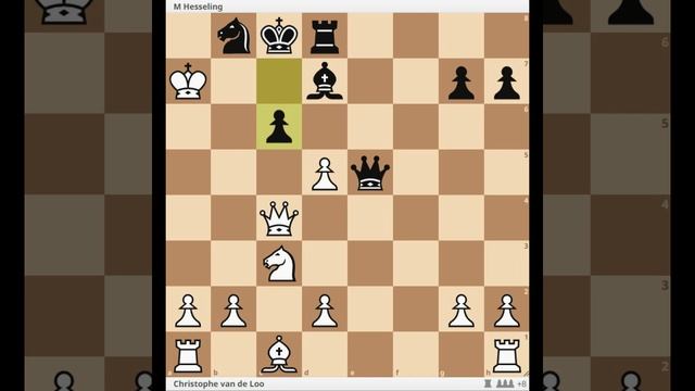 An Strange Chess Game | A Long King's Walk | Christophe Loo vs Hesseling 1983 смотреть онлайн