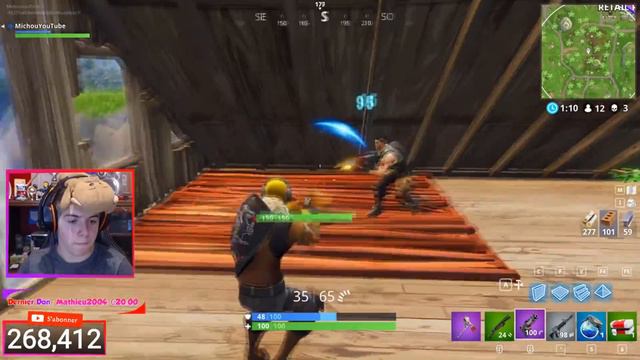 DOUBLE TOP 1 FORTNITE BATTLE ROYALE DANS LA NOUVELLE VILLE AVEC LA NOUVELLE ARME FUSIL DE CHASSE !! смотреть онлайн