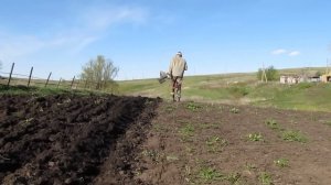 Мотолебёдка чудо-плуга своими руками