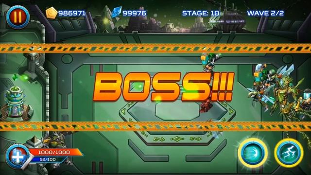 Robot Defense: Infinity Combat mobile game смотреть онлайн