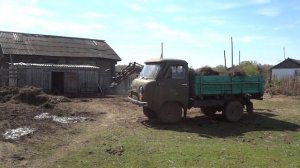 самодельный трактор рабочий момент.