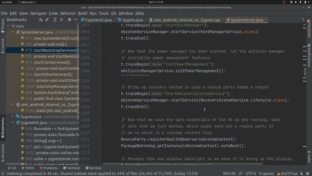 Android Startup (Boot Sequence) -   System Server - Code Walkthrough (AOSP)