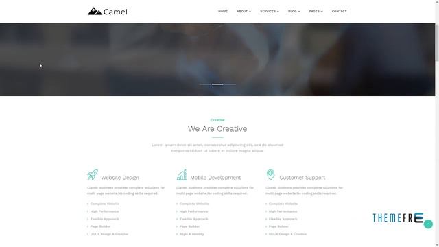 Camel - Business/Digital Agency Creative Template Gorou Hachir смотреть онлайн
