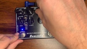 DemonFX Microtubes D7K Ultra (Bass audio test)