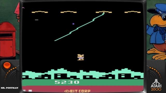 Atari 2600 - Mr. Postman - Gameplay смотреть онлайн