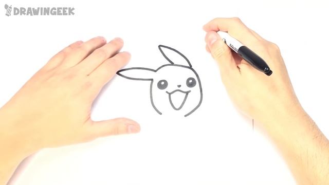 How to draw a Pikachu for Kids | Pikachu Easy Draw Tutorial смотреть онлайн