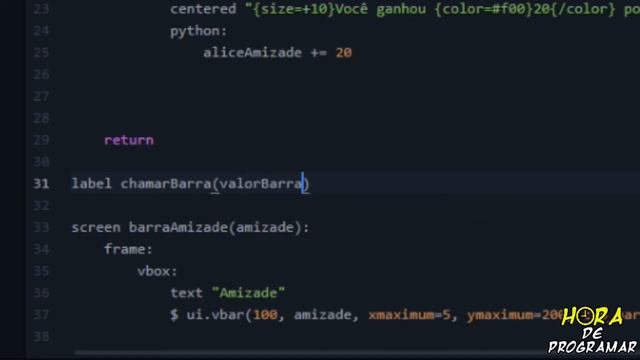 Renpy - Sistema de Amizade por Barra! смотреть онлайн