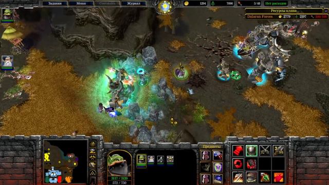 КАМПАНИЯ АРТАСА - ОРДА! - ЗА ЛОРДЕРОН! - Warcraft 3 #7 смотреть онлайн