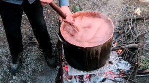 Как делают чурчхелы в Грузии?