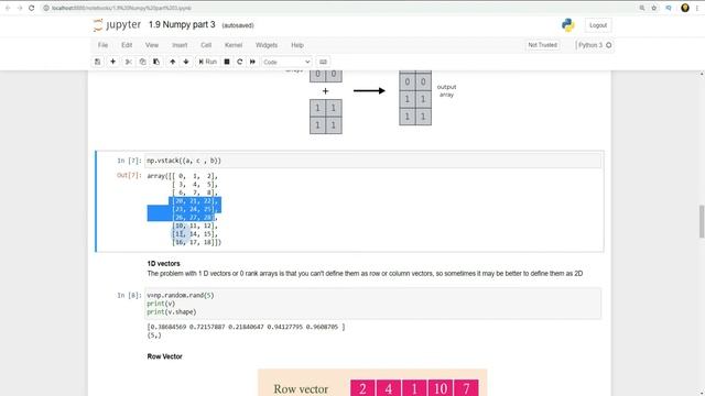 [Urdu/Hindi] NumPy Tutorial on Interactive Juptyter Notebooks #3 | Python | 2020 смотреть онлайн