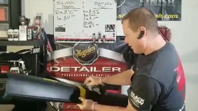 Kinder Car Care Detailing Plastic Trim Restorer Demos смотреть онлайн
