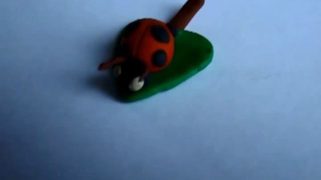 божья коровка из пластилина своими руками смотреть онлайн