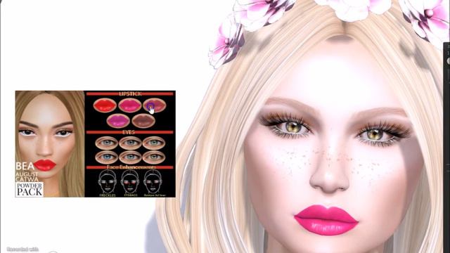 Powder Pack Catwa August 2017 Unboxing смотреть онлайн