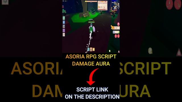 Asoria RPG Script | Damage Aura #shorts #roblox смотреть онлайн