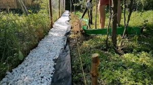 Обсыпка территории мраморной крошкой своими руками: с чего начать