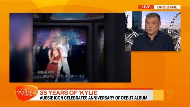 Kylie Minogue - 35 Years of 'KYLIE' Debut Album (The Morning Show 2023) смотреть онлайн