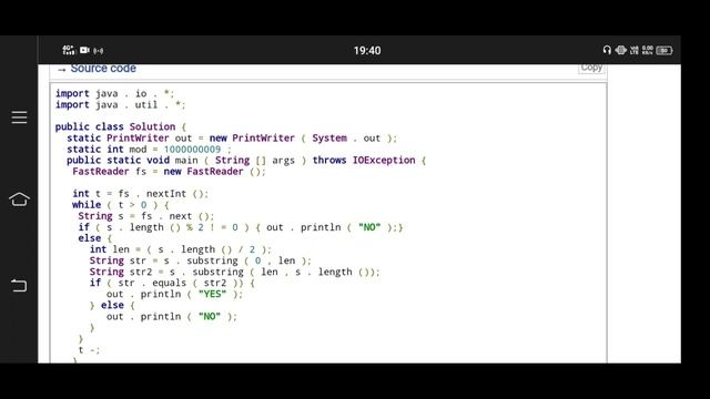 codeforces round #762 (div 3) || sqaures strings || java code смотреть онлайн