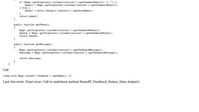 Magento: How to fix an error in Helper/Data.php? смотреть онлайн