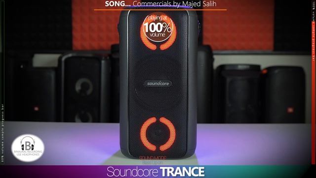 Soundcore Motion Boom Plus vs Soundcore Trance | Binaural Sound Sample смотреть онлайн