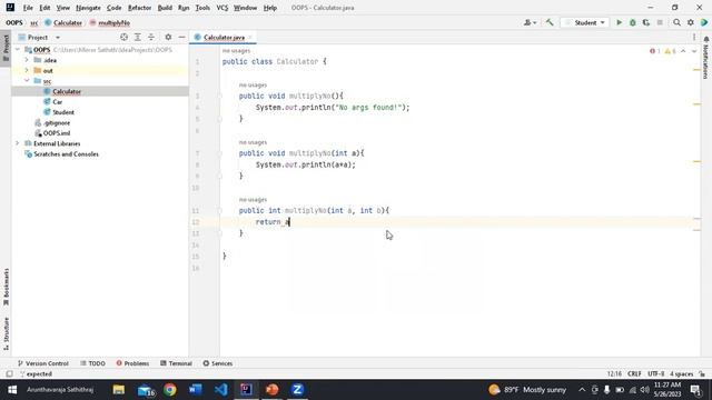 Lesson 3: Method Overloading in Java By Sathith (Tamil) смотреть онлайн
