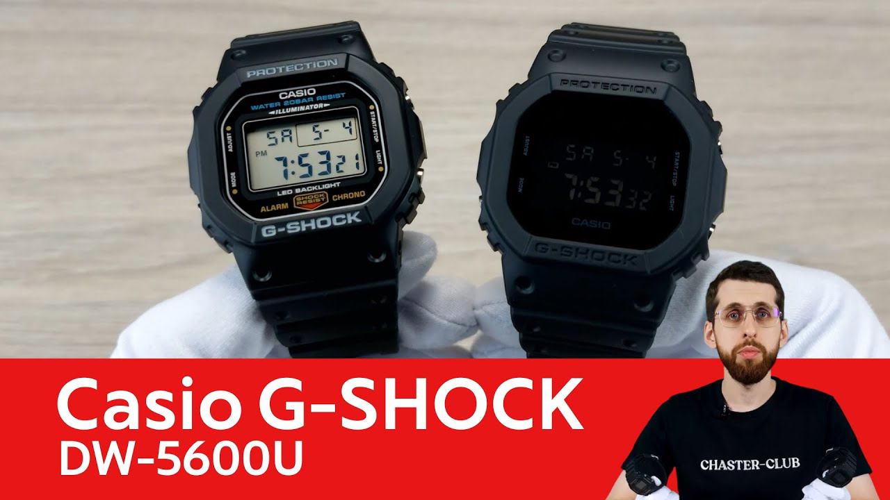 Странное обновление легенд / Casio DW-5600UE-1E и Casio DW-5600UBB-1E смотреть онлайн