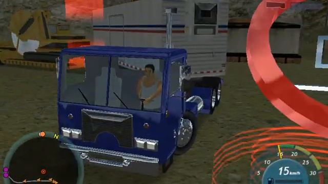 18 Wheels of Steel: Convoy - Quarry Double Trailer Mission смотреть онлайн