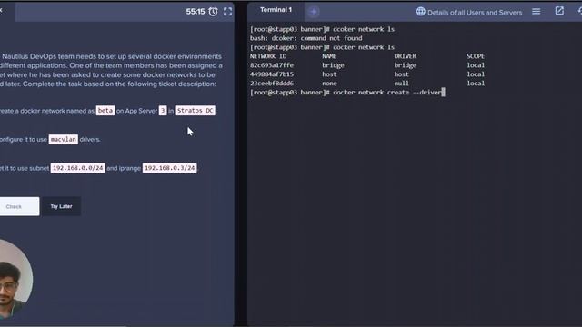 how to create a new network in Docker | Create network in Docker смотреть онлайн
