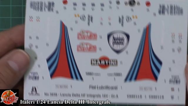 Italeri 1/24 Lancia Delta HF Integrale Review смотреть онлайн