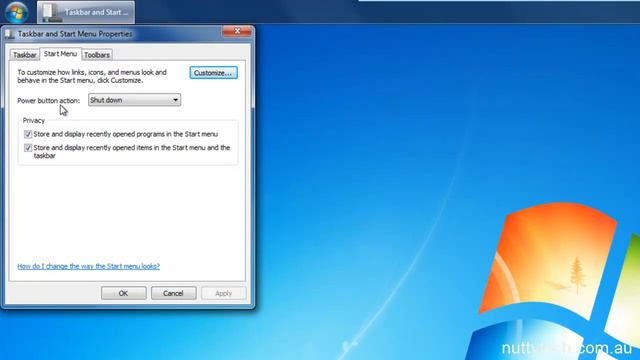 How to Customize the Windows 7 Shut Down Button смотреть онлайн